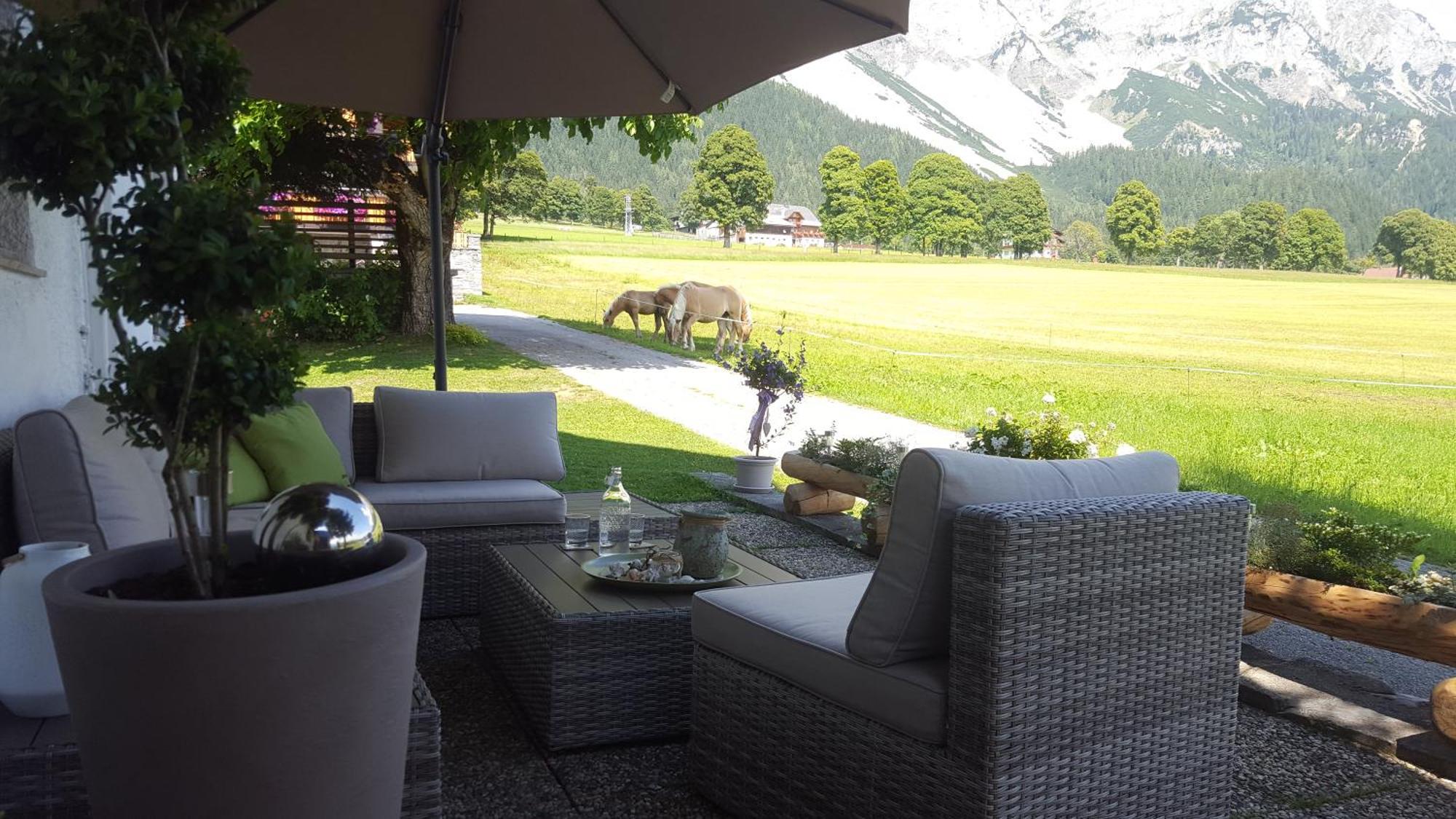 Bergfuehrerhaus Panzió Ramsau am Dachstein Kültér fotó