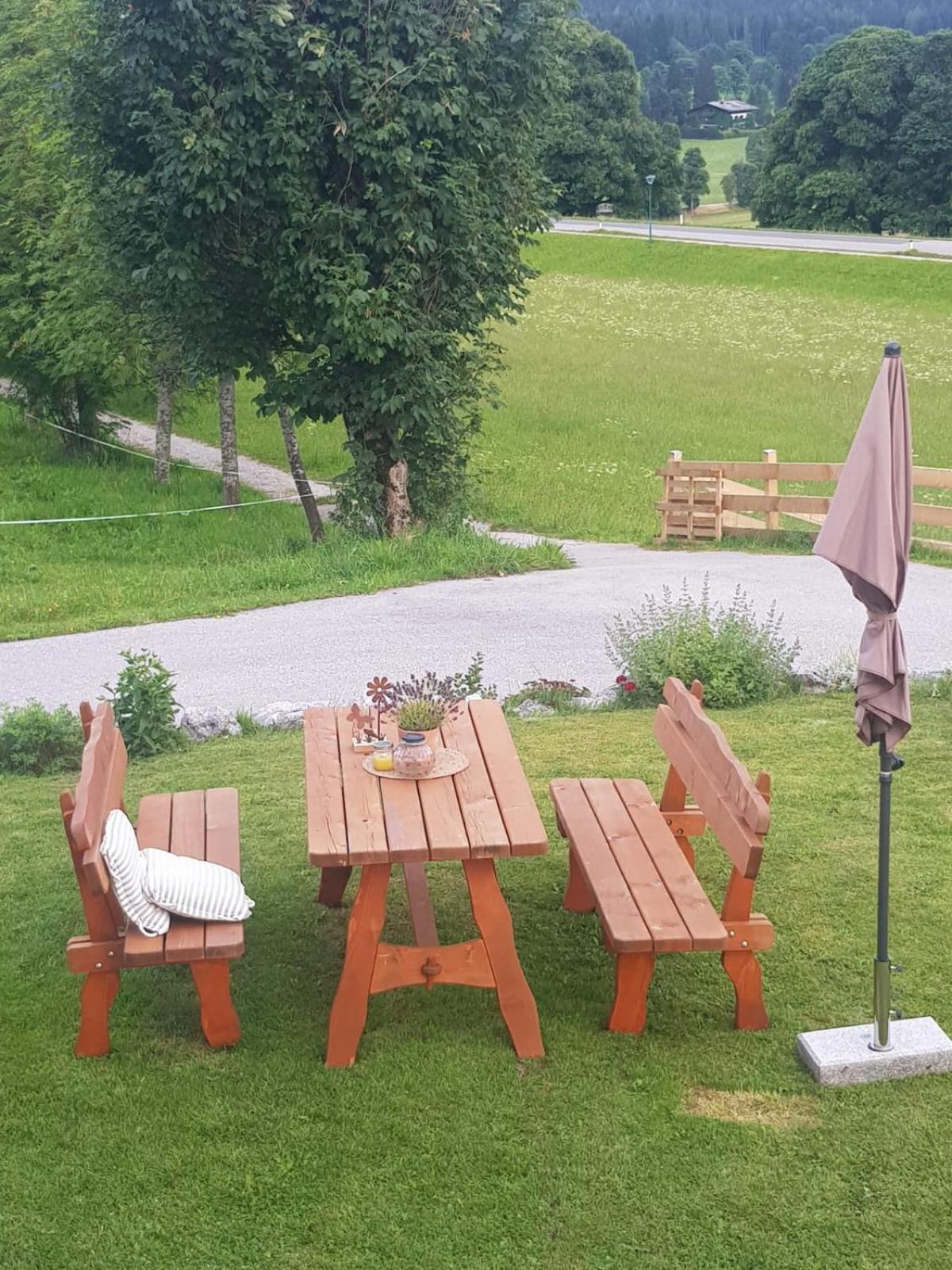 Bergfuehrerhaus Panzió Ramsau am Dachstein Kültér fotó